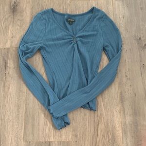 Girls XS blue long sleeve